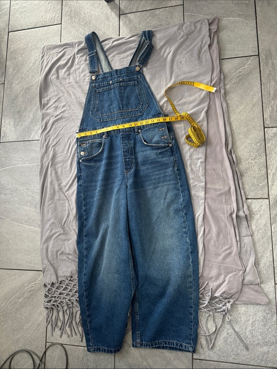 We The Free Denim - We The Free Blue Denim Overalls